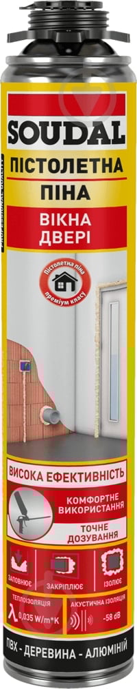 Піна монтажна SOUDAL PRO 750 мл - фото 1