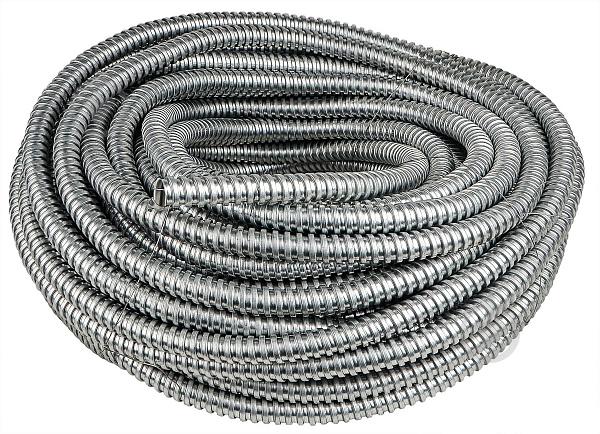 Металлорукав АСКОУКРЕМ с протяжкой d20 light МЛ00022 - фото 1