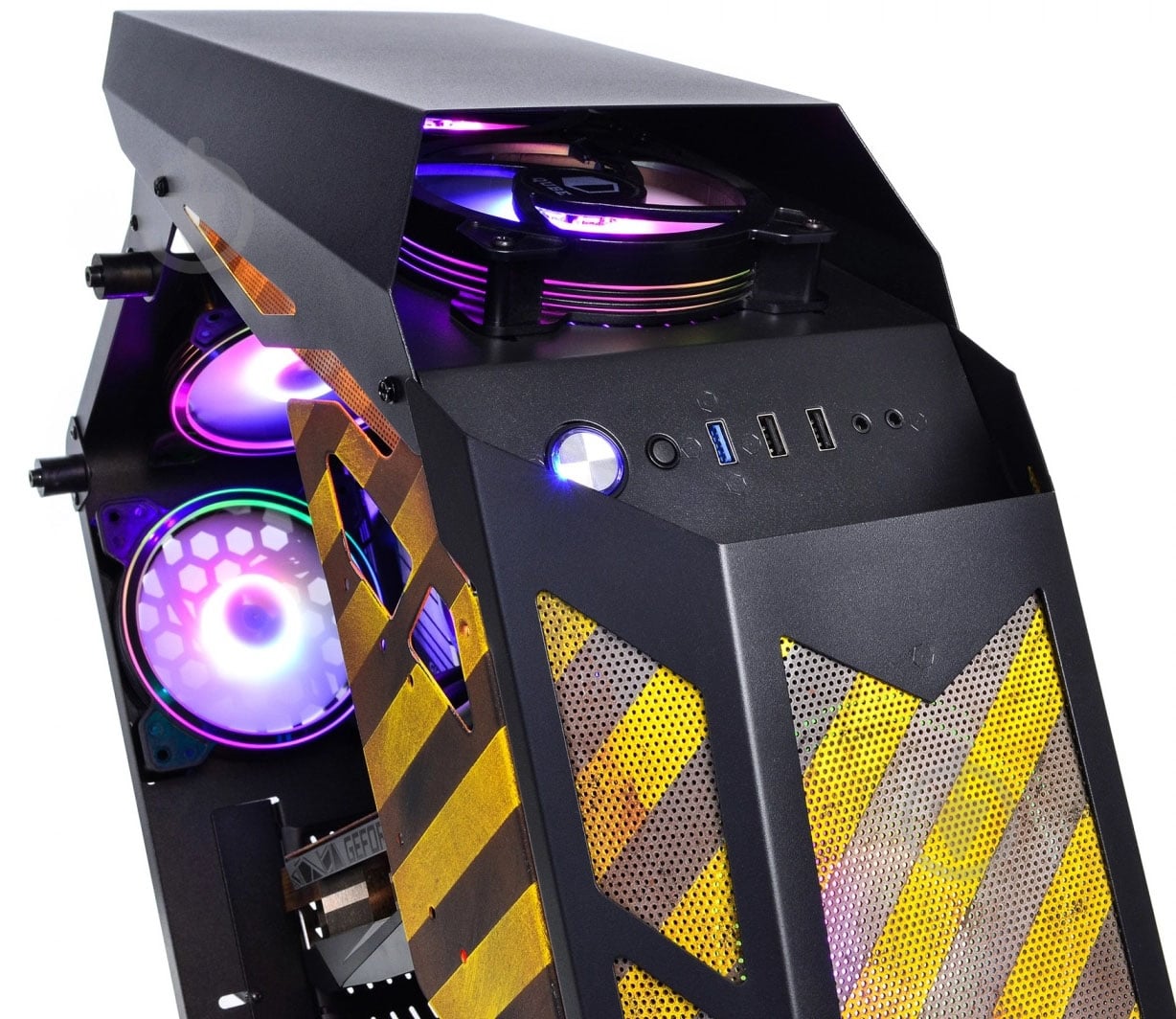 Компьютер Artline Overlord ANOMALY (ANOMALYv51) black/yellow - фото 2