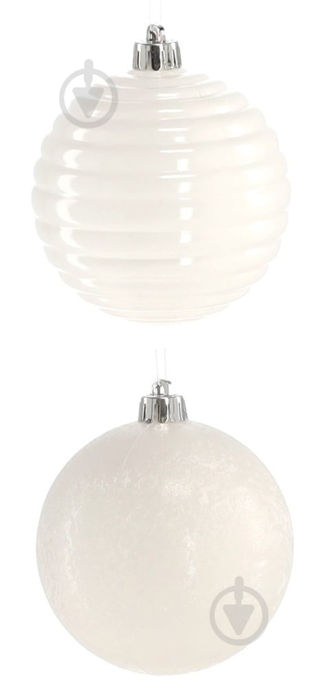 Набор елочных шаров Тайм Еко молочные d 8 мм 6 шт./уп. - фото 2 Набор елочных шаров Тайм Еко молочные d 8 мм 6 шт./уп. - фото 2