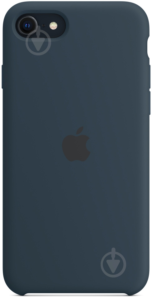 Чехол Apple Silicone Case для Apple iPhone SE (MN6F3ZM/A) abyss blue - фото 2