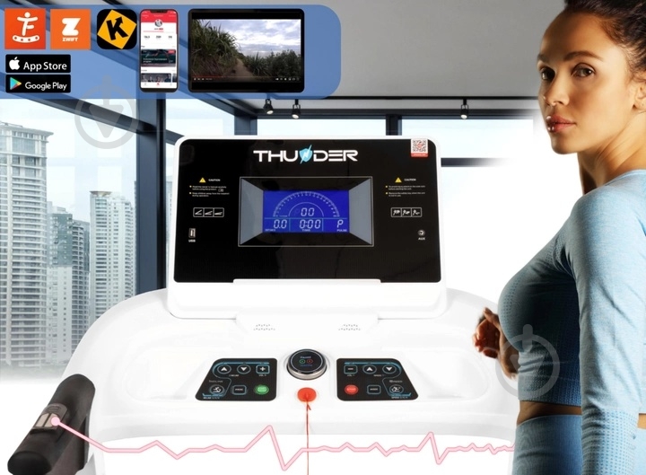 Бігова доріжка Thunder (Flex-S) - фото 11 Бігова доріжка Thunder (Flex-S) - фото 11