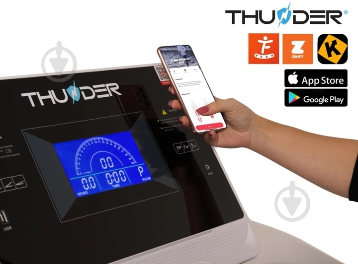 Бігова доріжка Thunder (Flex-S) - фото 13 Бігова доріжка Thunder (Flex-S) - фото 13