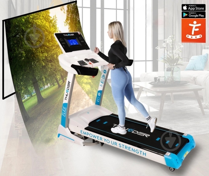 Бігова доріжка Thunder (Flex-S) - фото 12 Бігова доріжка Thunder (Flex-S) - фото 12