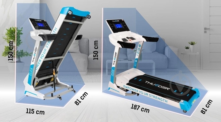 Бігова доріжка Thunder (Flex-S) - фото 6 Бігова доріжка Thunder (Flex-S) - фото 6