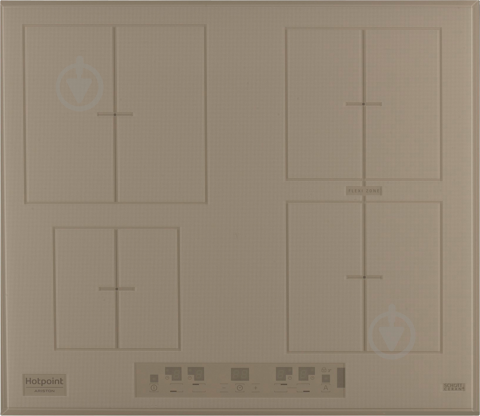 Варочная поверхность индукционная Hotpoint KIA 641 B B (DS) - фото 1 Варочная поверхность индукционная Hotpoint KIA 641 B B (DS) - фото 1