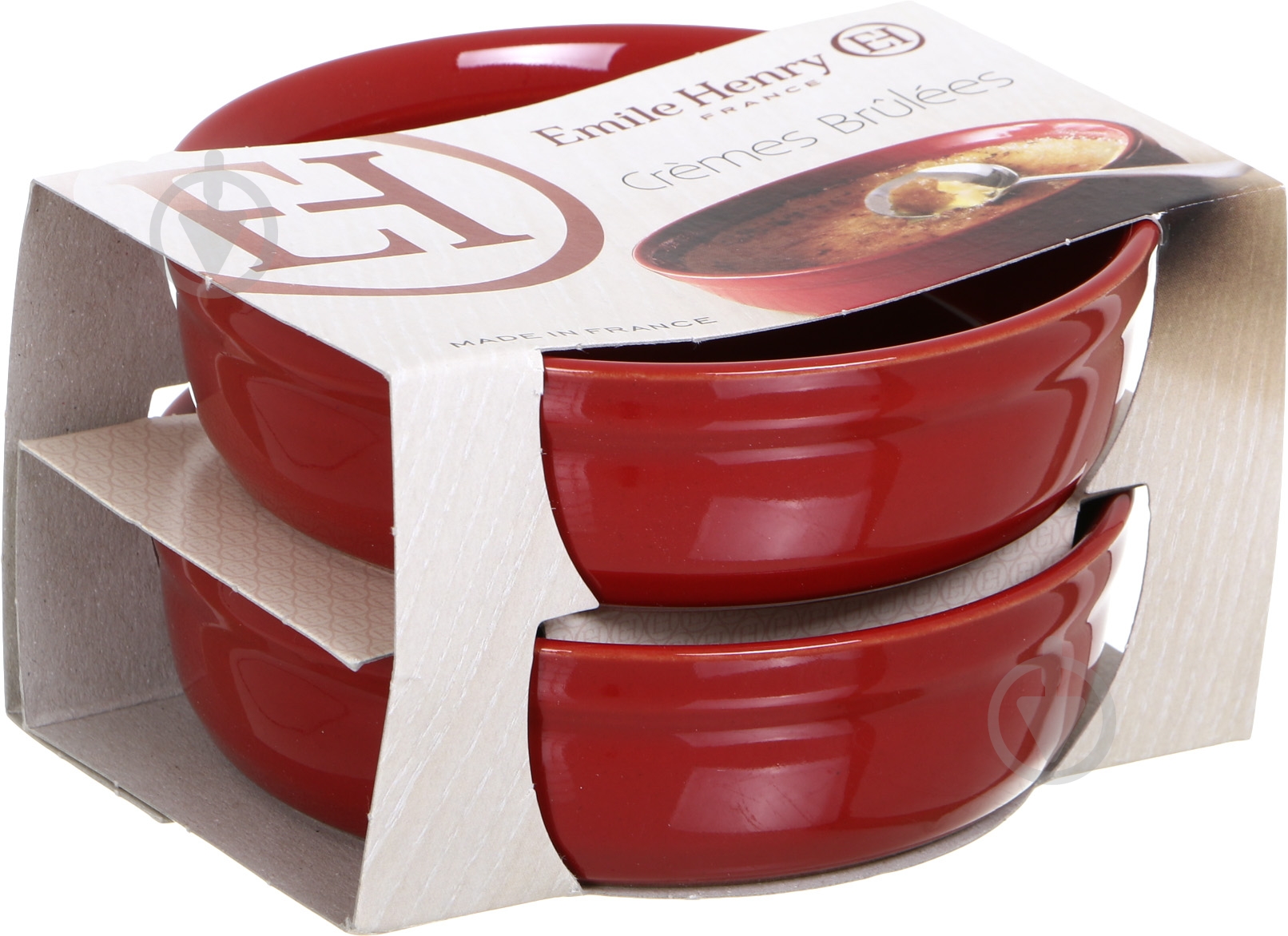 Набор форм Emile Henry для крем-брюле Ovenware 13 см - фото 4