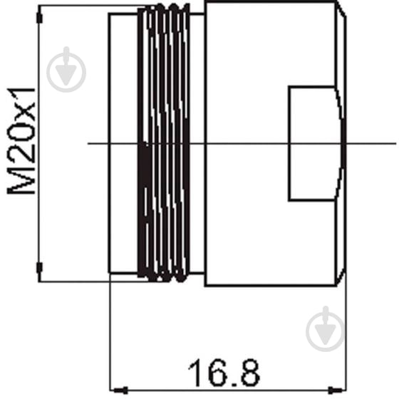 Аэратор Rubineta 20х1 636735 - фото 2