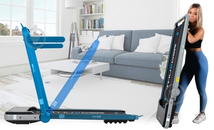 Беговая дорожка Thunder Silver (Impact) - фото 2 Беговая дорожка Thunder Silver (Impact) - фото 2