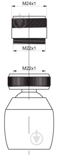 Аэратор Rubineta UNI 636714 - фото 2 Аэратор Rubineta UNI 636714 - фото 2