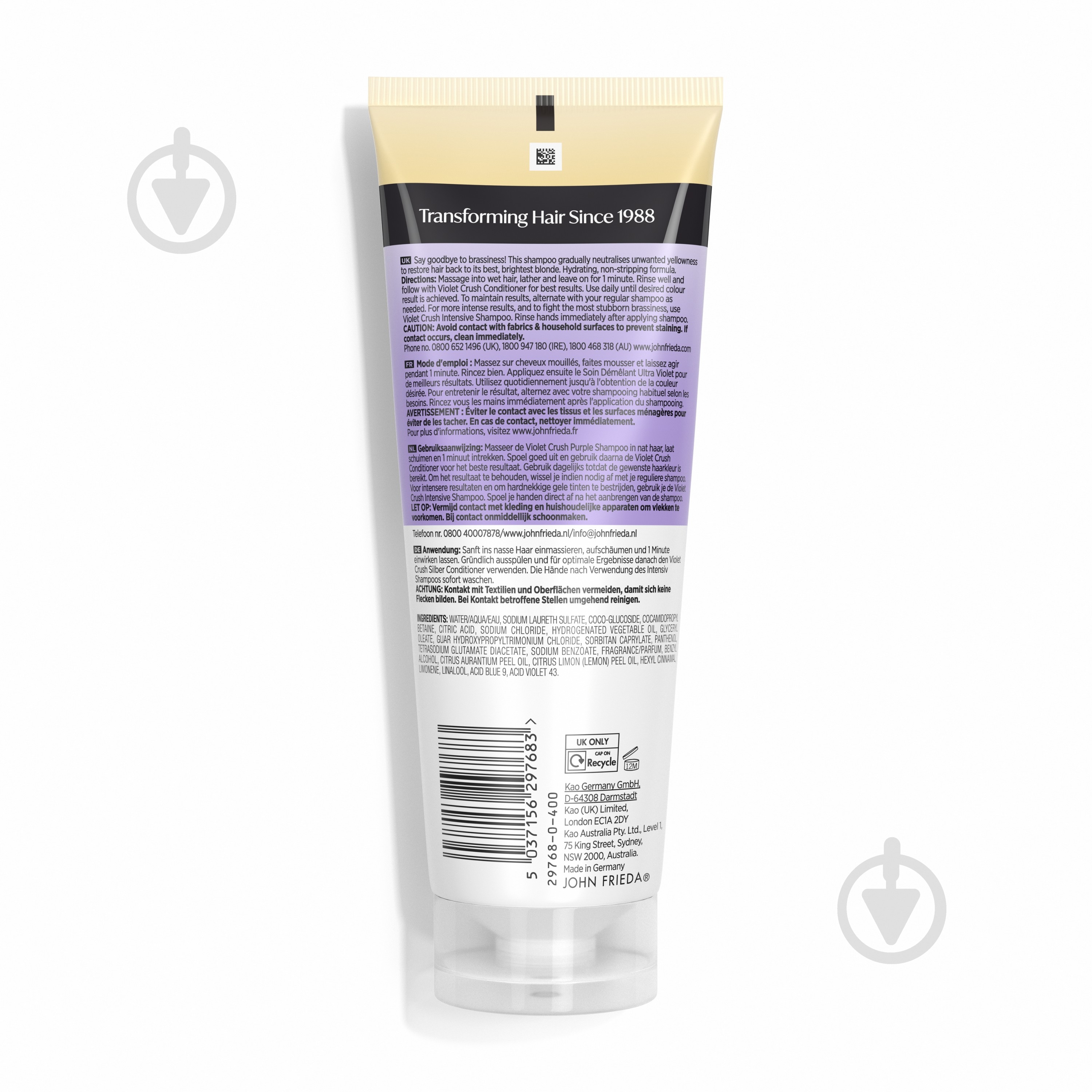 Шампунь John Frieda Violet Crush 250 мл - фото 2