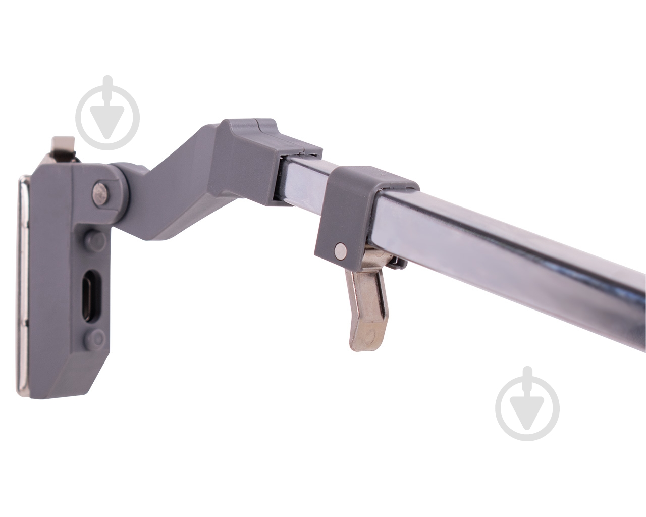 Підйомний механізм DC Bi-fold Strong для фасаду кухні 10,5-14 кг білий без доводчика - фото 6 Підйомний механізм DC Bi-fold Strong для фасаду кухні 10,5-14 кг білий без доводчика - фото 6