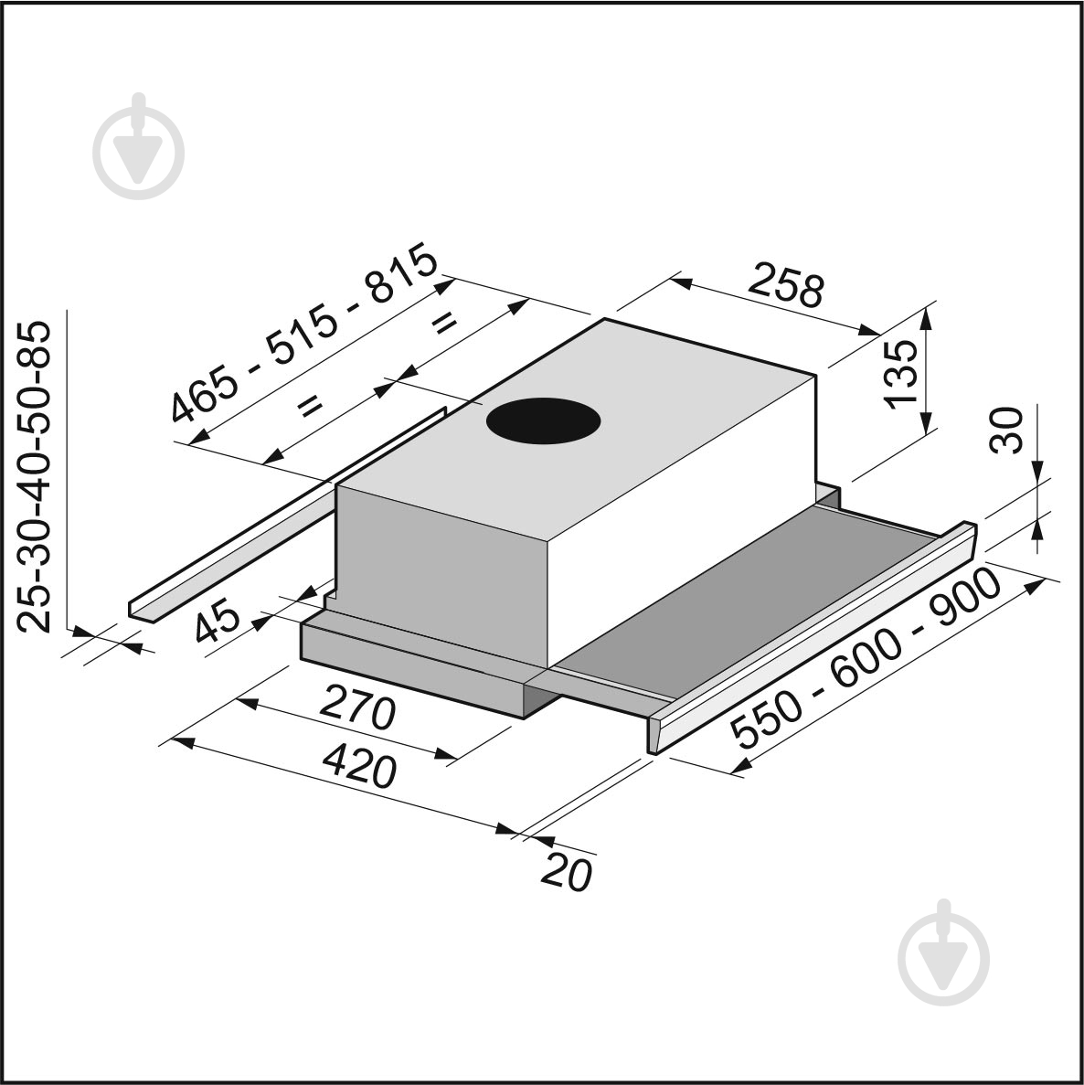 Вытяжка Zirtal Slide 60 WH - фото 9 Вытяжка Zirtal Slide 60 WH - фото 9