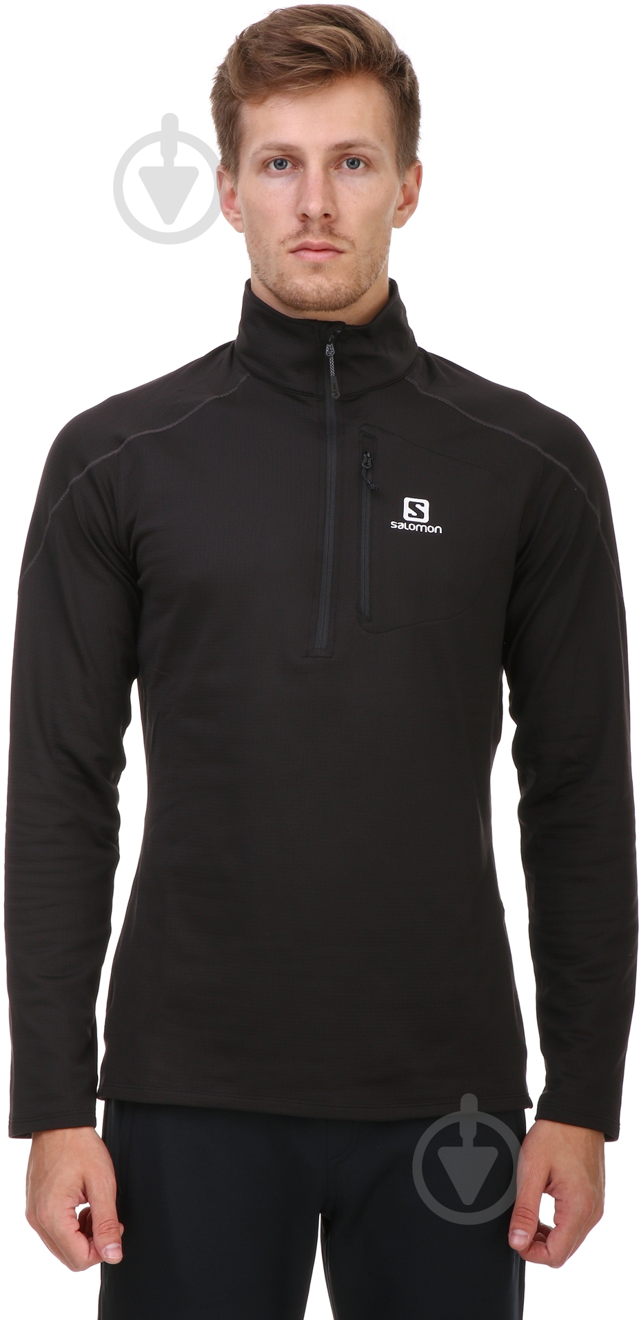 Кофта Salomon L39117200 р. S черный - фото 1