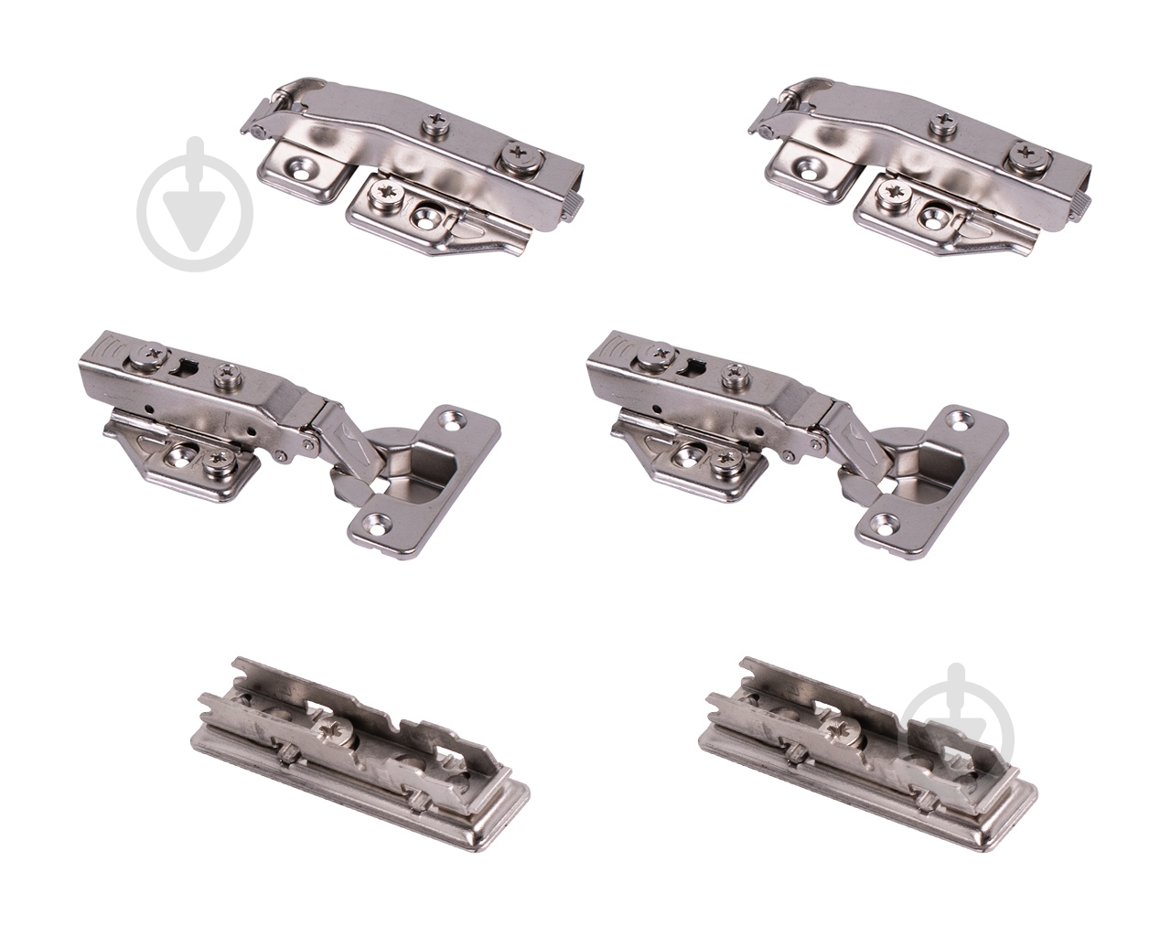 Комплект петель DC для підйомного механізму Bi-fold 4 шт. - фото 1 Комплект петель DC для підйомного механізму Bi-fold 4 шт. - фото 1