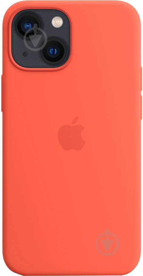 Чохол Apple Silicone Case with Magsafe для Apple iPhone 13 mini (MN603ZM/A) nectarine - фото 1