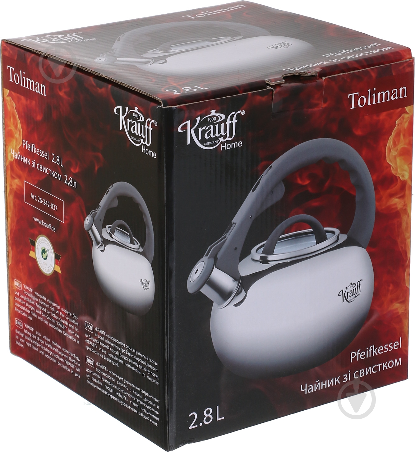 Чайник Krauff 2,8 л 26-242-037 - фото 4