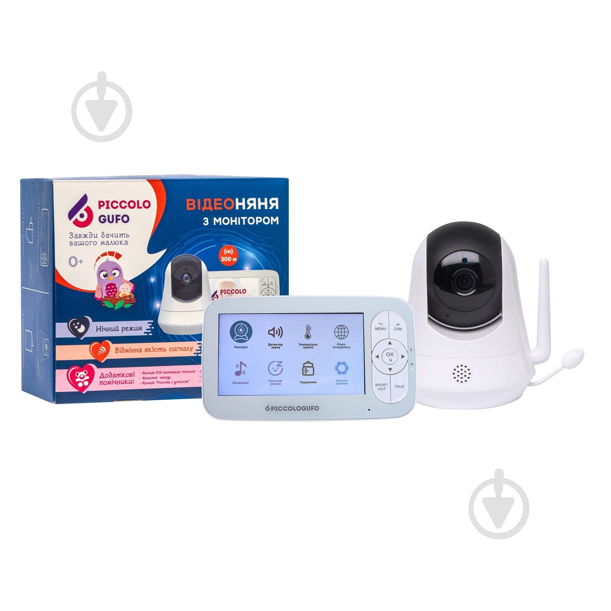 Відеоняня PICCOLOGUFO з екраном 5" PG85_HD - фото 1
