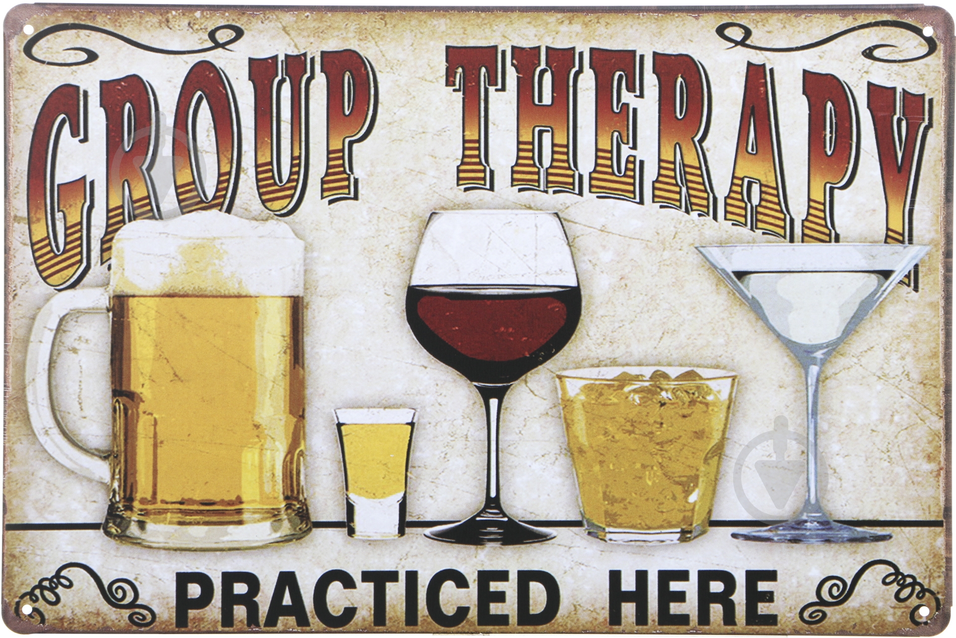 Табличка сувенирная Therapy 20х30 см - фото 1 Табличка сувенирная Therapy 20х30 см - фото 1
