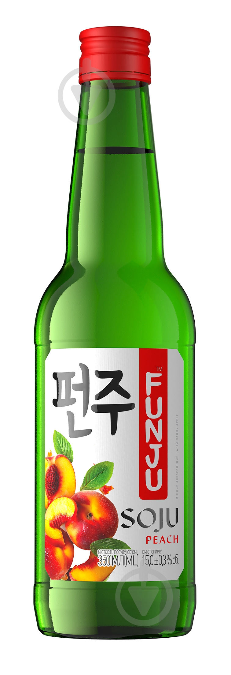 Соджу Funju Peach 15% 0,35 л - фото 1
