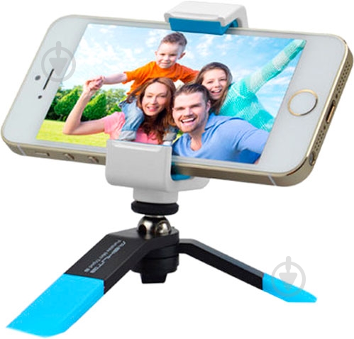 Трипод JUST Selfie Tripod blue - фото 5