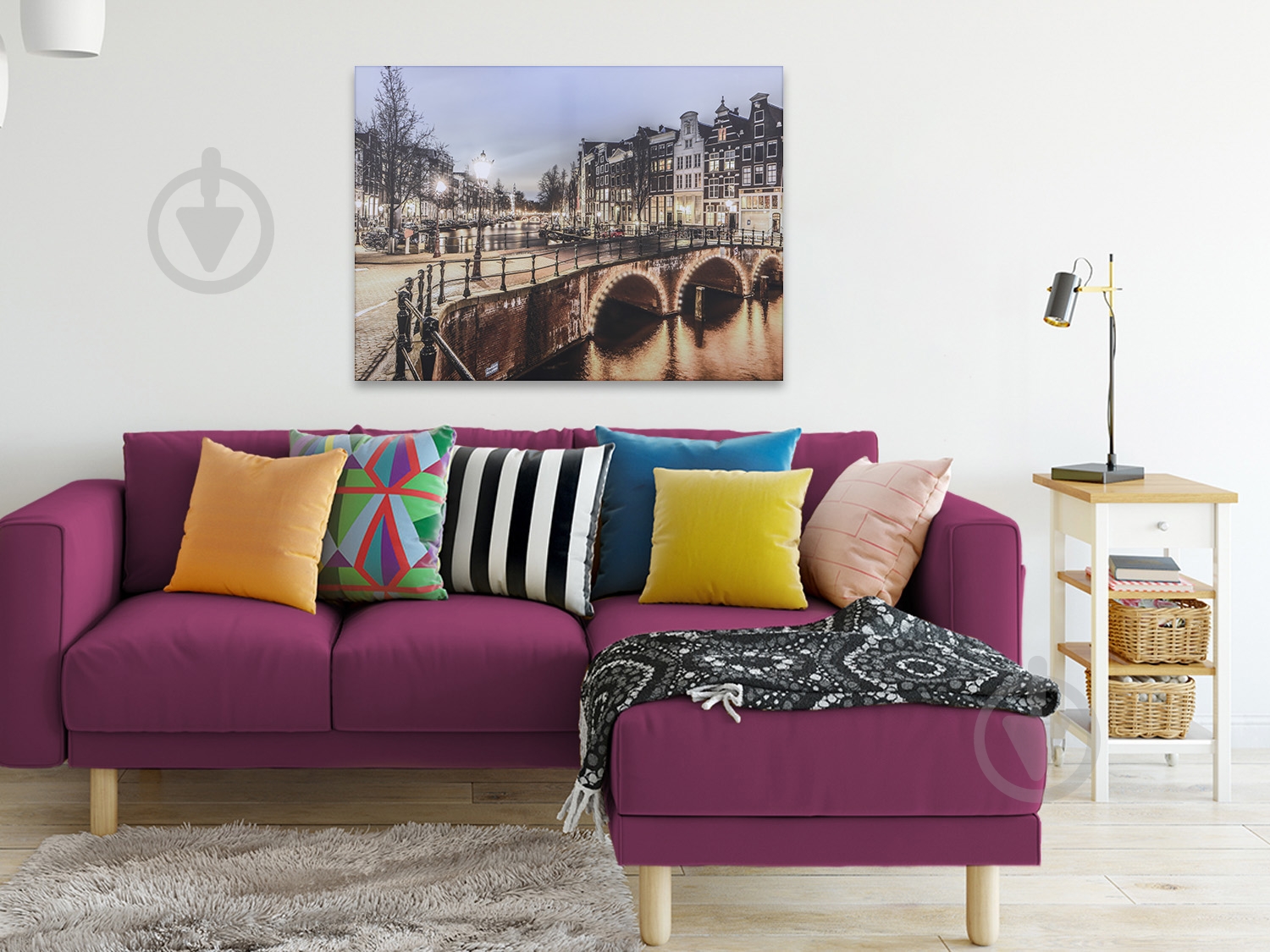 Картина Амстердам 100x75 см Styler - фото 3 Картина Амстердам 100x75 см Styler - фото 3