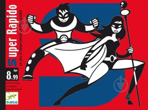 Игра настольная Djeco Супер Рапидо DJ05198 - фото 1