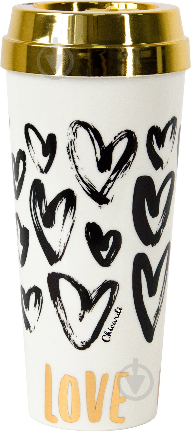 Термочашка CHICARDI Hearts 475 мл A002448 - фото 1 Термочашка CHICARDI Hearts 475 мл A002448 - фото 1