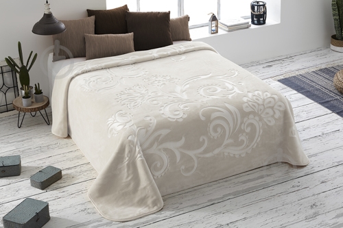 Покрывало Polo Plus 220x240 см Manterol айвори - фото 1