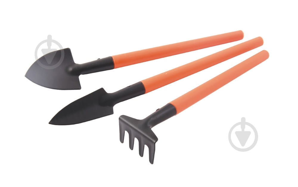 Набір садового інструменту MasterTool для кімнатних рослин 3 шт. (14-6199) - фото 1 Набір садового інструменту MasterTool для кімнатних рослин 3 шт. (14-6199) - фото 1