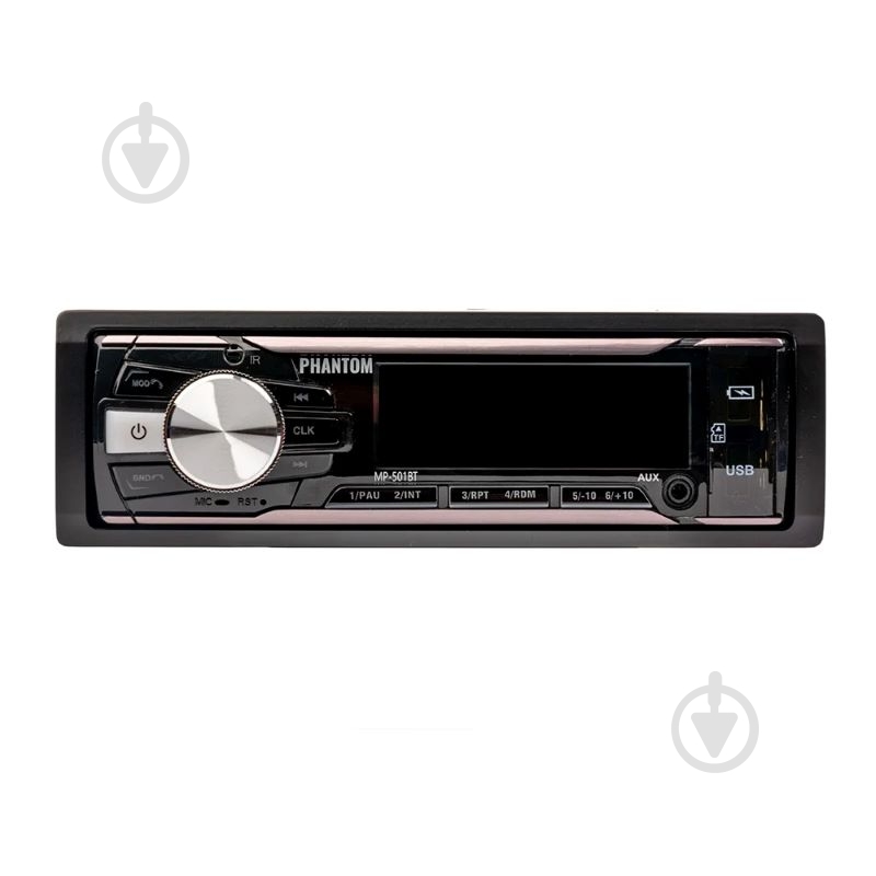 Автомагнітола Phantom MP-501BT - фото 1 Автомагнітола Phantom MP-501BT - фото 1
