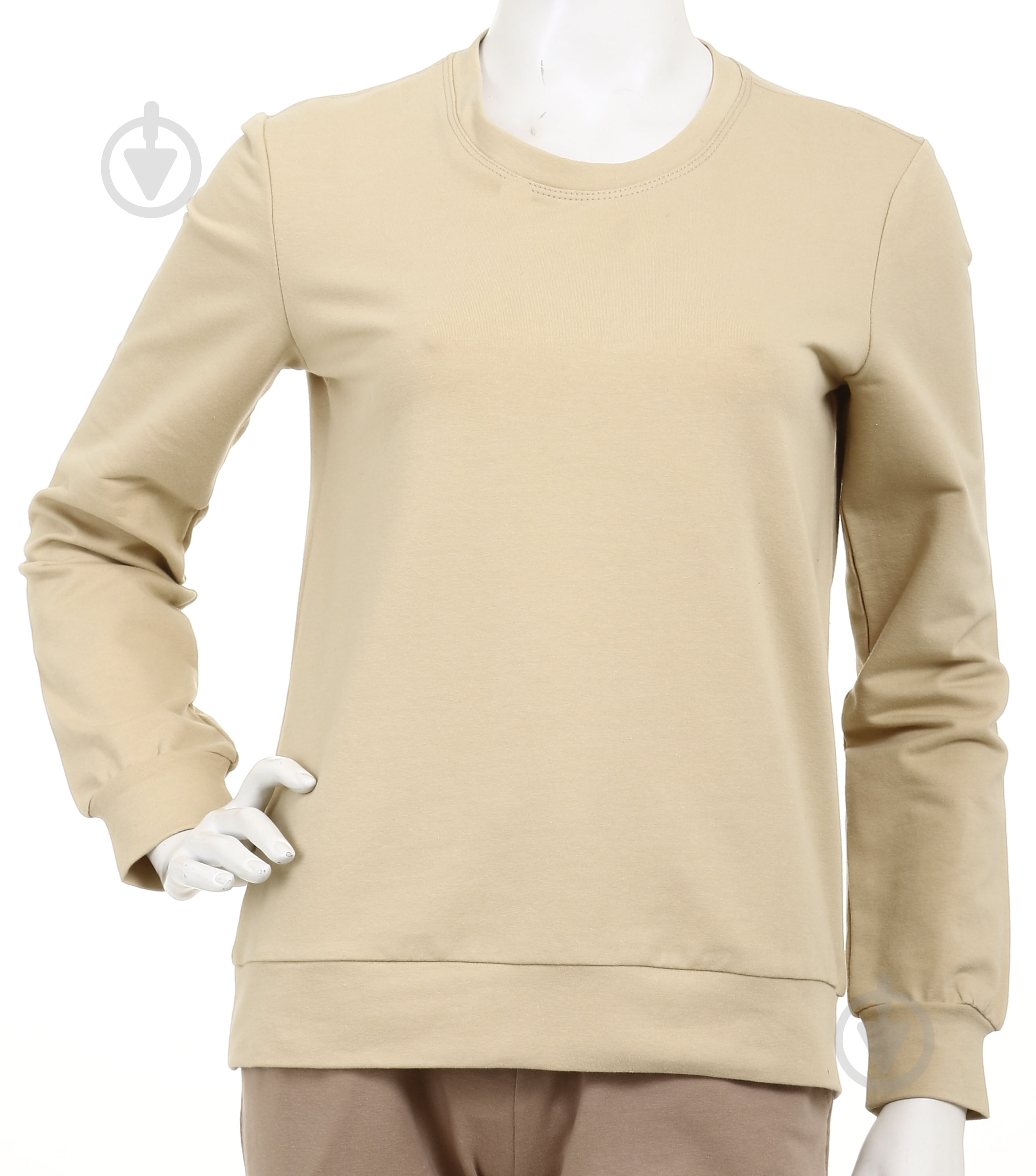 Світшот Flis clothes р.S бежевий - фото 1 Світшот Flis clothes р.S бежевий - фото 1