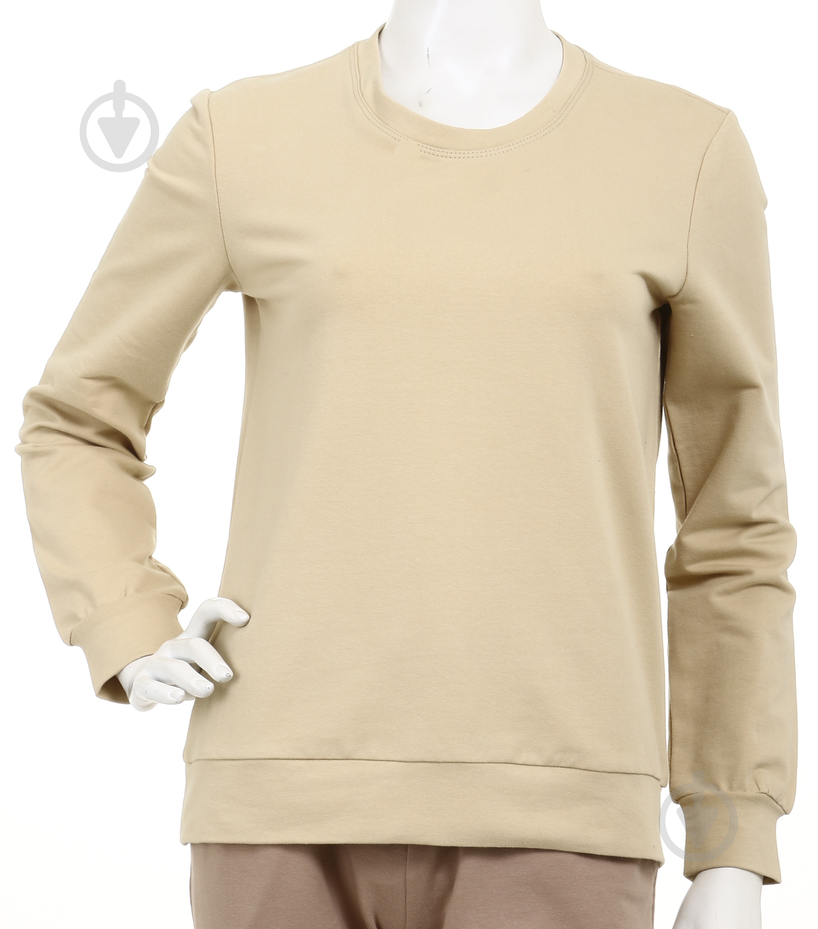 Свитшот Flis clothes р.XL бежевый - фото 1 Свитшот Flis clothes р.XL бежевый - фото 1