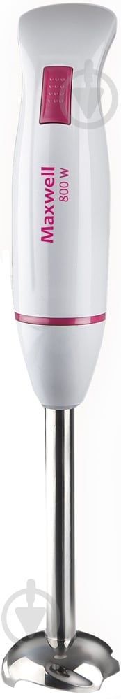 Блендер погружной Maxwell MW-1172 White - фото 1