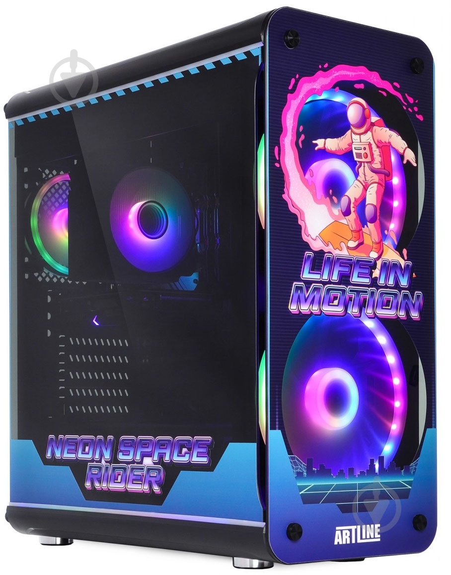 Комп'ютер Artline Overlord NEON (NEONv35) black - фото 2 Комп'ютер Artline Overlord NEON (NEONv35) black - фото 2