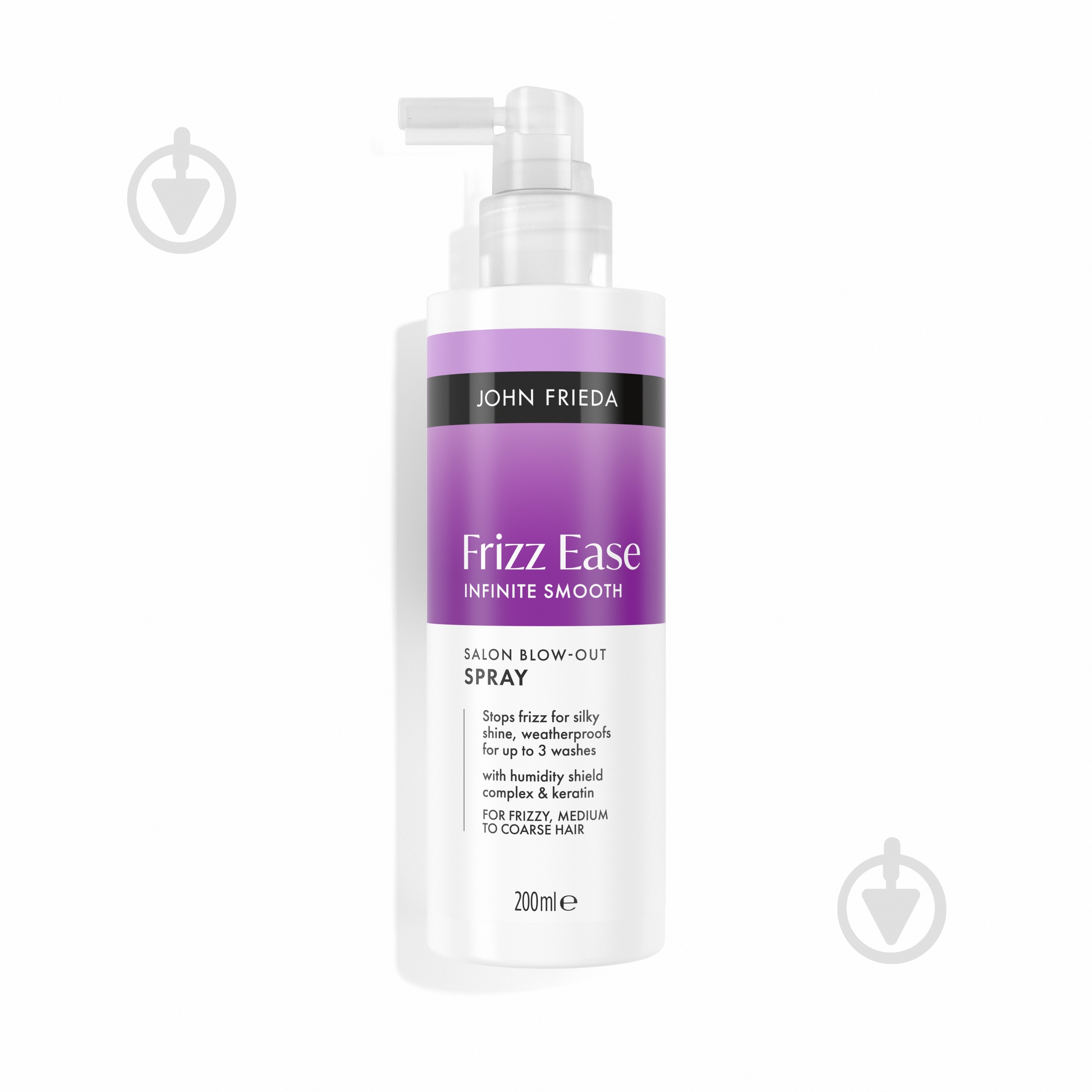 Спрей John Frieda проти пухнастості Infinite Smooth 200 мл - фото 1