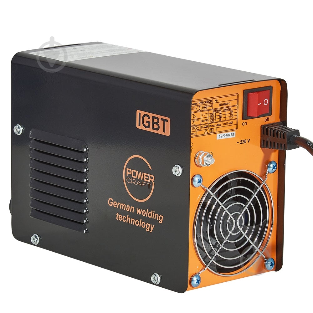 Аппарат сварочный Powercraft PWI-300DK - фото 5 Аппарат сварочный Powercraft PWI-300DK - фото 5