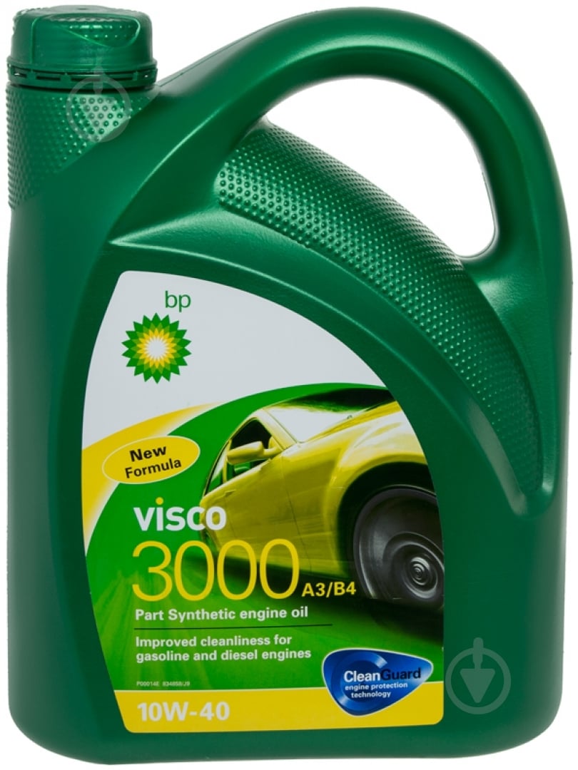Моторное масло полусинтетическое BP Visco 3000 10W-40 4 л (61792) - фото 1