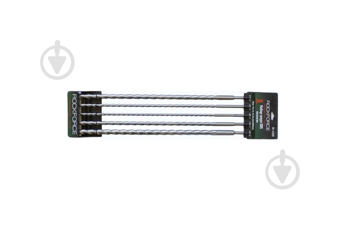 Набір свердел Rock FORCE 5 шт. RF-4390 - фото 2 Набір свердел Rock FORCE 5 шт. RF-4390 - фото 2