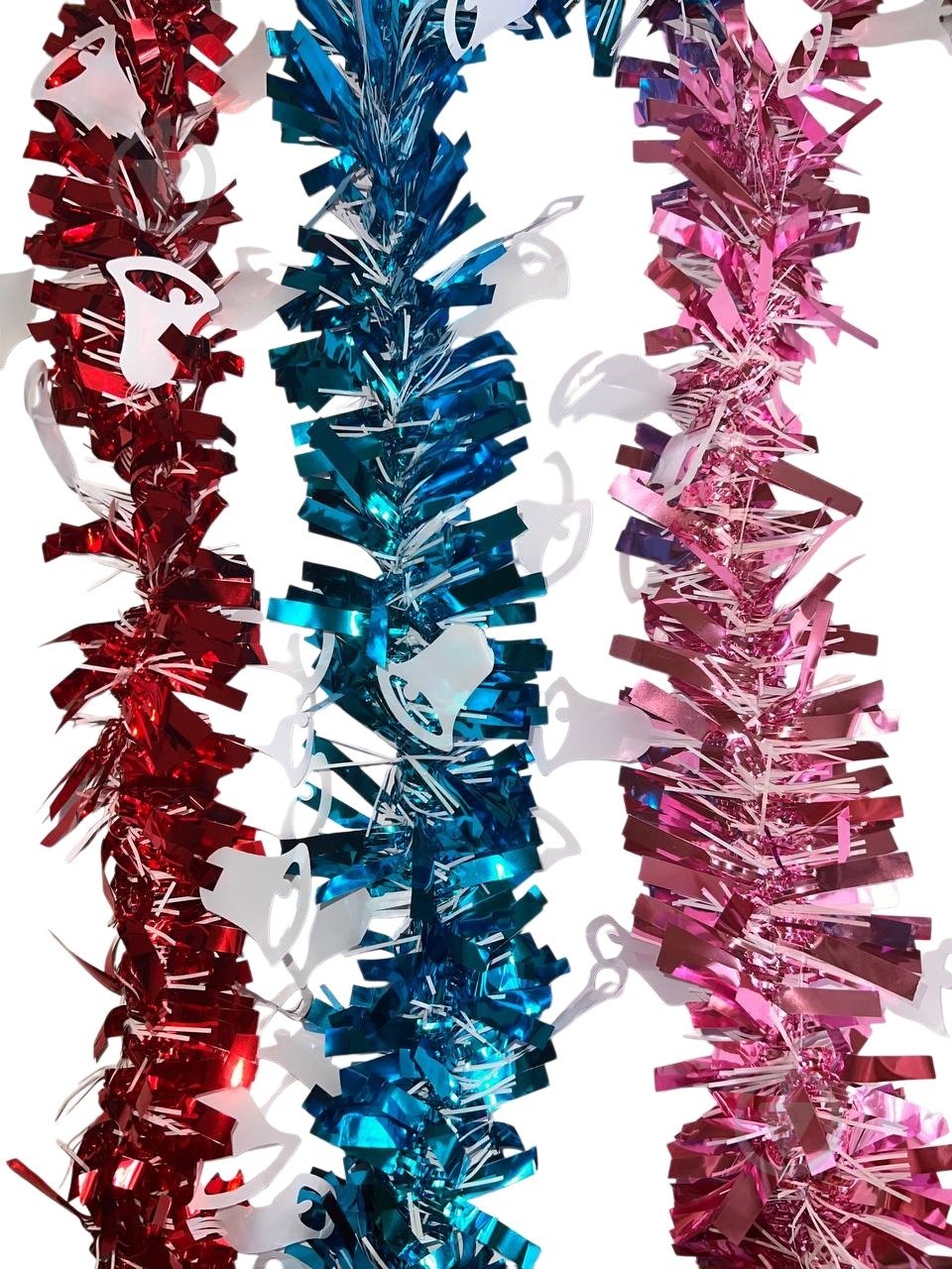 Дощик новорічний Long Dragon LD25-016 9 см 2 м в асортименті - фото 1 Дощик новорічний Long Dragon LD25-016 9 см 2 м в асортименті - фото 1