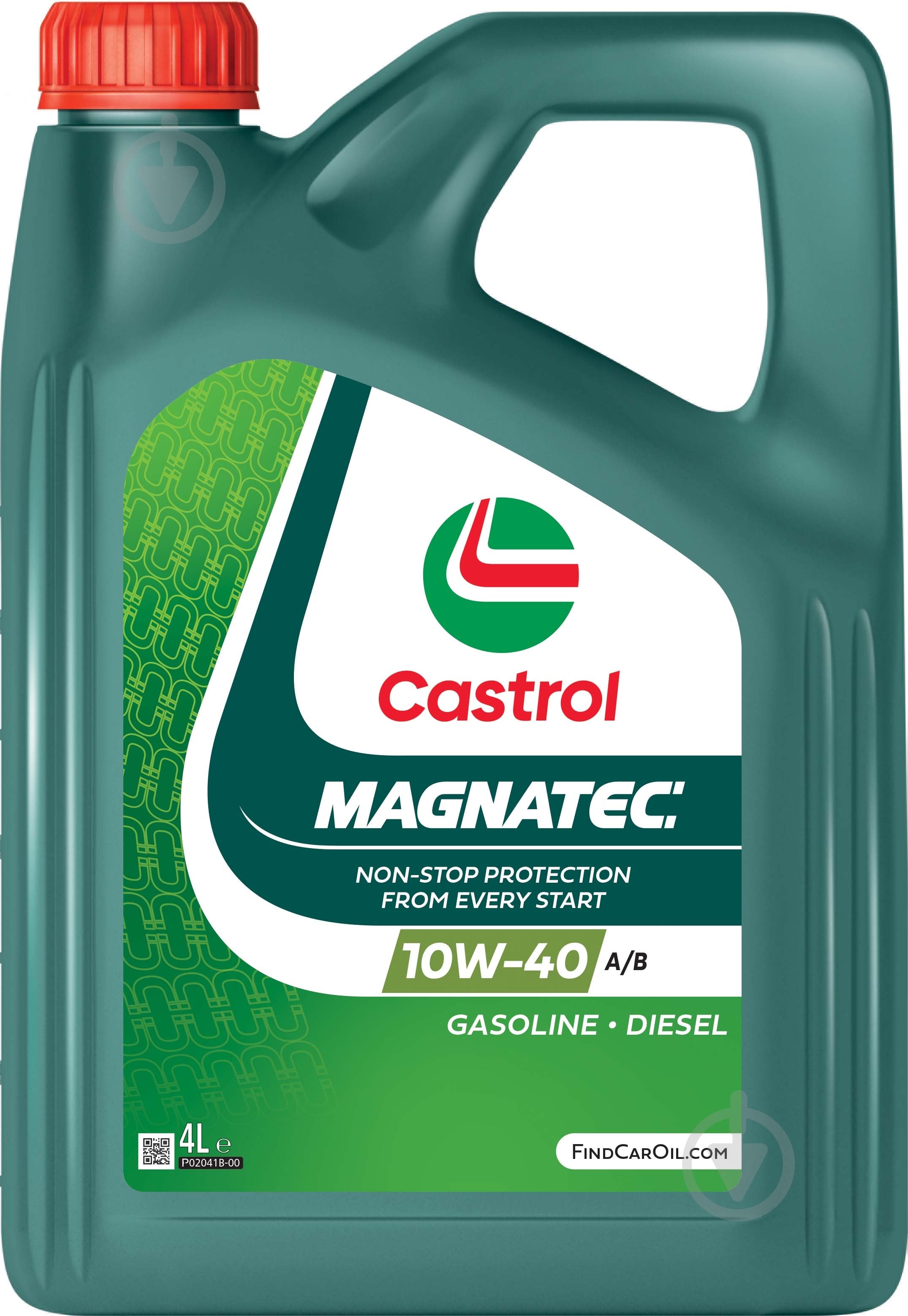 ᐉ Моторна олива напівсинтетична Castrol Magnatec A3/B4 10W-40 4 л