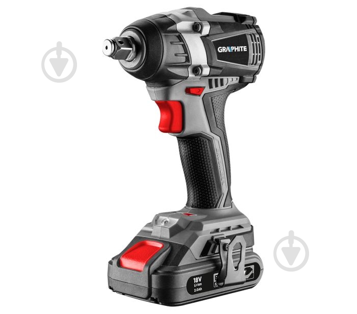 Гайковерт ударний акумуляторний GRAPHITE 58G028 - фото 1 Гайковерт ударний акумуляторний GRAPHITE 58G028 - фото 1