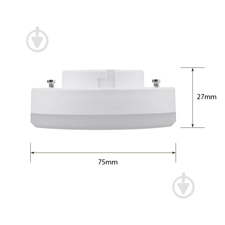 Лампа світлодіодна LIGHT SET 12 Вт GX53 220 В 4500 К - фото 5