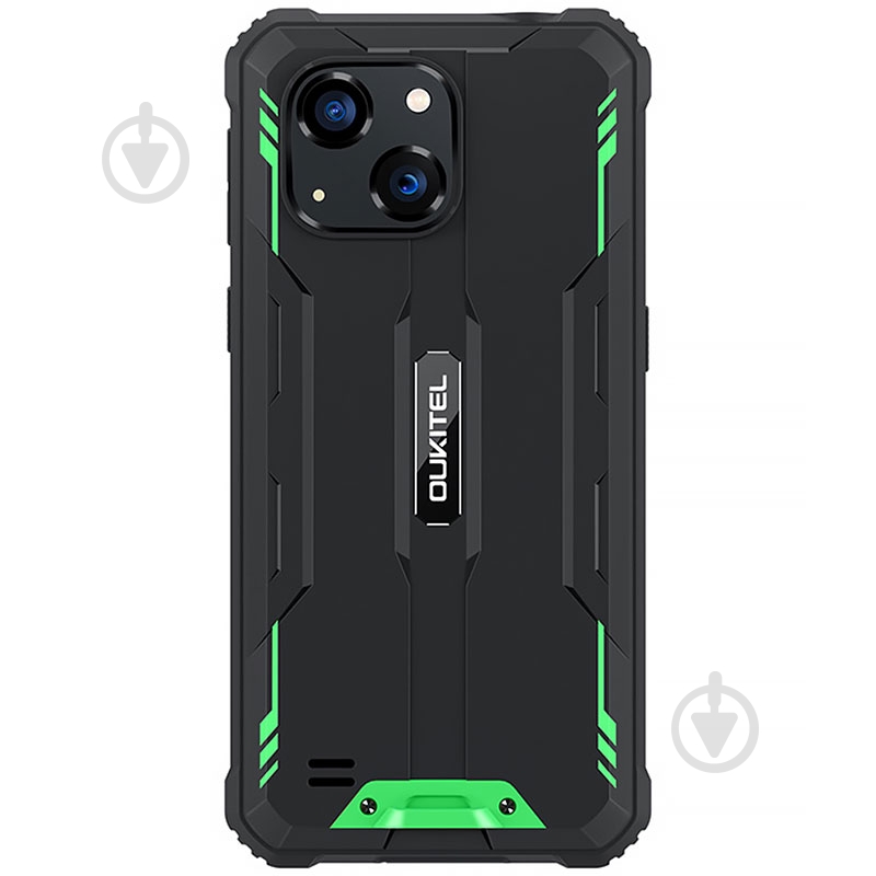Смартфон Oukitel WP20 4/32GB black/green (6931940710657) - фото 3 Смартфон Oukitel WP20 4/32GB black/green (6931940710657) - фото 3