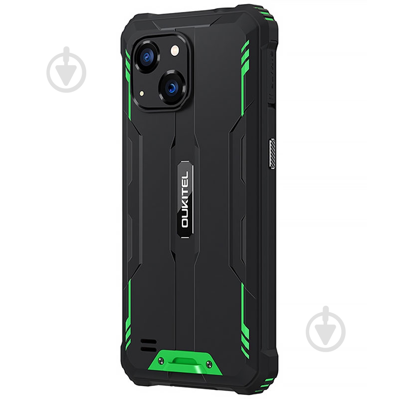 Смартфон Oukitel WP20 4/32GB black/green (6931940710657) - фото 6 Смартфон Oukitel WP20 4/32GB black/green (6931940710657) - фото 6