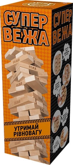 Игра настольная Arial Супер башня - фото 1