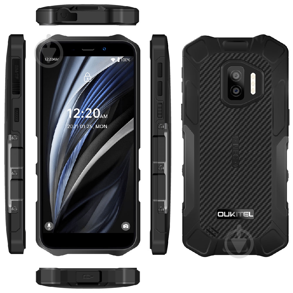 Смартфон Oukitel WP12 Pro 4/64GB black (6931940701631) - фото 5