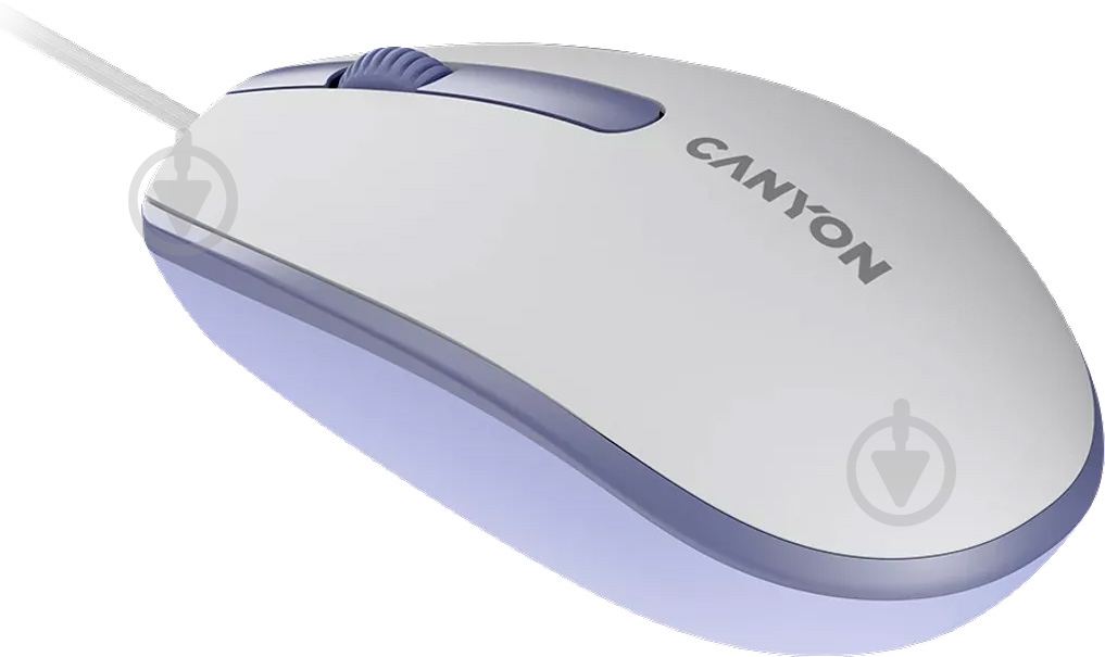 Миша Canyon M-10 USB white lavender (CNE-CMS10WL) - фото 4