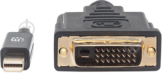 Кабель Manhattan DVI – mini DisplayPort 1,8 м чорний (152150) - фото 1
