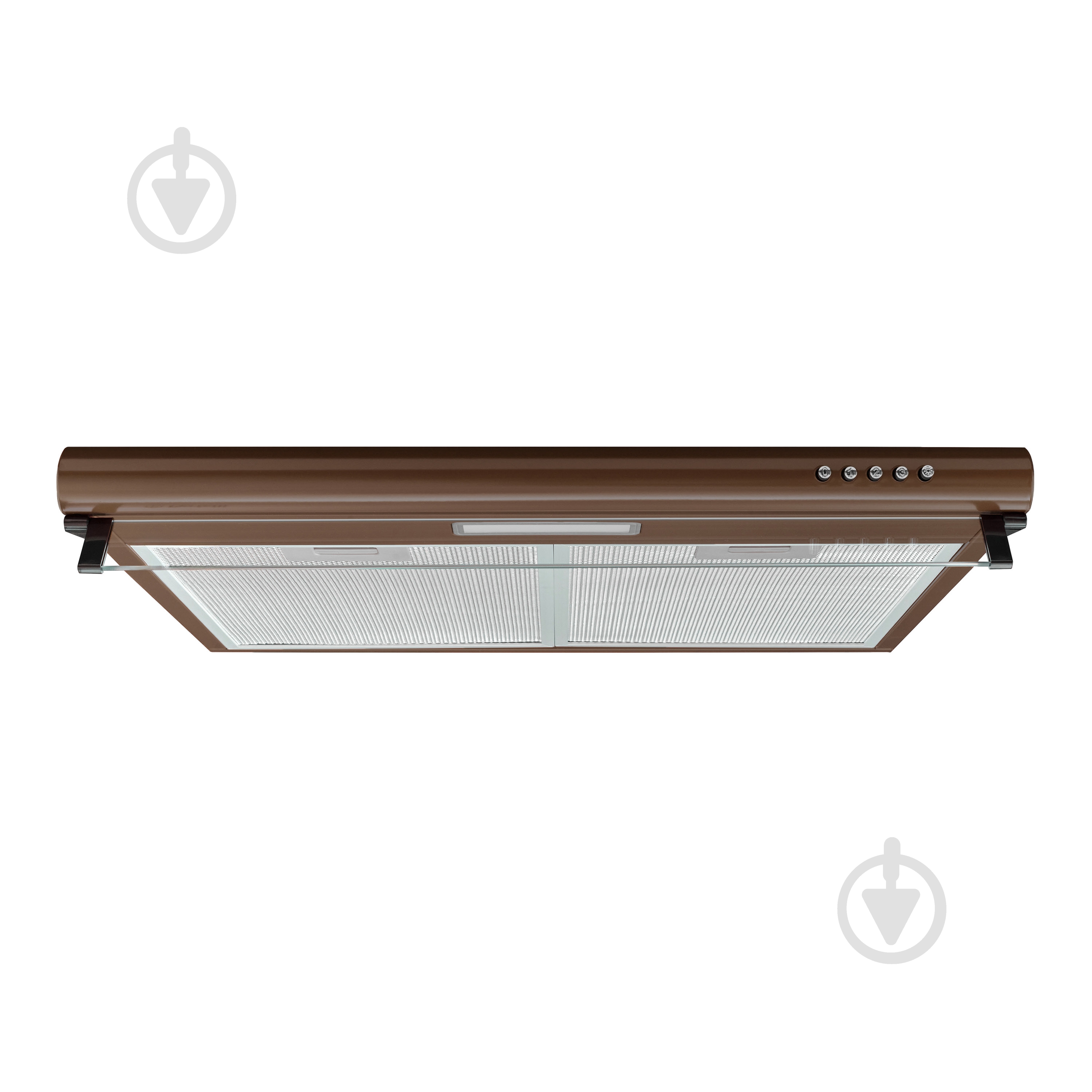 Вытяжка Perfelli PL 6144 Dark BR LED плоская - фото 1